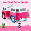 OLAKIDS Licensed Volkswagen Ride on Car 12V Kids Electric Vehicle Bus