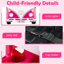 OLAKIDS Licensed Volkswagen Ride on Car 12V Kids Electric Vehicle Bus