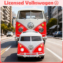 OLAKIDS Licensed Volkswagen Ride on Car 12V Kids Electric Vehicle Bus