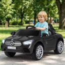 OLAKIDS Licensed Mercedes Benz SL500 12V Kids Ride On Car with Parental Remote, Suspension, Bluetooth & Music