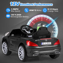OLAKIDS Licensed Mercedes Benz SL500 12V Kids Ride On Car with Parental Remote, Suspension, Bluetooth & Music