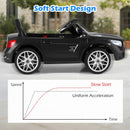 OLAKIDS Licensed Mercedes Benz SL500 12V Kids Ride On Car with Parental Remote, Suspension, Bluetooth & Music