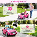 OLAKIDS Licensed Mercedes Benz SL500 12V Kids Ride On Car with Parental Remote, Suspension, Bluetooth & Music