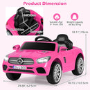 OLAKIDS Licensed Mercedes Benz SL500 12V Kids Ride On Car with Parental Remote, Suspension, Bluetooth & Music
