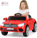 OLAKIDS Licensed Mercedes Benz SL500 12V Kids Ride On Car with Parental Remote, Suspension, Bluetooth & Music