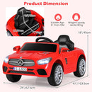 OLAKIDS Licensed Mercedes Benz SL500 12V Kids Ride On Car with Parental Remote, Suspension, Bluetooth & Music