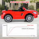 OLAKIDS Licensed Mercedes Benz SL500 12V Kids Ride On Car with Parental Remote, Suspension, Bluetooth & Music