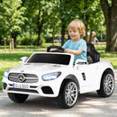 OLAKIDS Licensed Mercedes Benz SL500 12V Kids Ride On Car with Parental Remote, Suspension, Bluetooth & Music