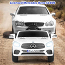 OLAKIDS Licensed Mercedes Benz SL500 12V Kids Ride On Car with Parental Remote, Suspension, Bluetooth & Music