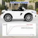 OLAKIDS Licensed Mercedes Benz SL500 12V Kids Ride On Car with Parental Remote, Suspension, Bluetooth & Music