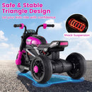 OLAKIDS 6V Kids Motorcycle with Forward & Reverse Switch, Headlight, Horn, Music, Story, USB Port