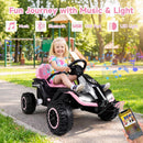 OLAKIDS 24V Ride On Toys for Big Kids Aged 3+ with Detachable Trailer