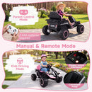 OLAKIDS 24V Ride On Toys for Big Kids Aged 3+ with Detachable Trailer