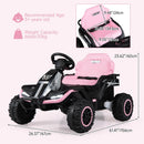 OLAKIDS 24V Ride On Toys for Big Kids Aged 3+ with Detachable Trailer