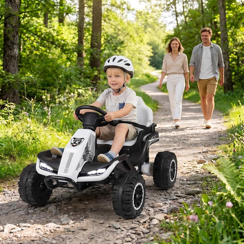 OLAKIDS 24V Ride On Toys for Big Kids Aged 3+ with Detachable Trailer