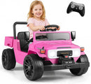 OLAKIDS 12V Licensed Kids Electric Ride On Truck with Dump Bed, Remote Control, Bluetooth Music Lights for Ages 3+