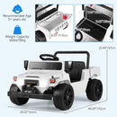 OLAKIDS 12V Licensed Kids Electric Ride On Truck with Dump Bed, Remote Control, Bluetooth Music Lights for Ages 3+