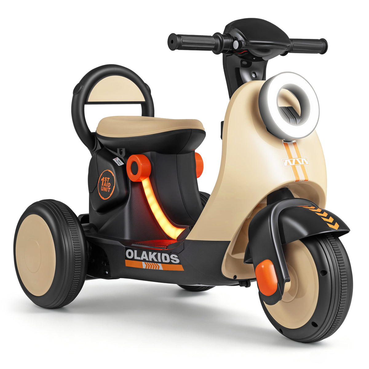 OLAKIDS 6V Electric Motorcycle for Kids