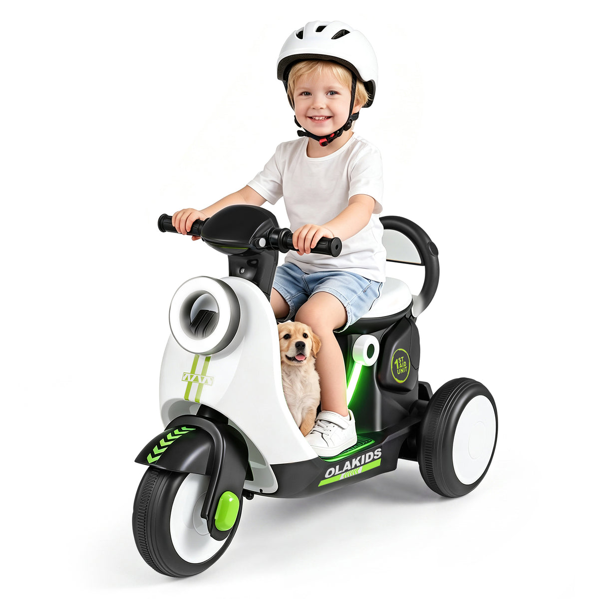 OLAKIDS 6V Electric Motorcycle for Kids