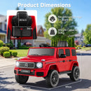 OLAKIDS 12V Licensed Mercedes-Benz G580 Electric Car for Kids 3+ Y