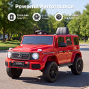 OLAKIDS 12V Licensed Mercedes-Benz G580 Electric Car for Kids 3+ Y