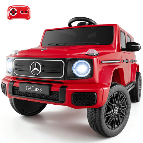 OLAKIDS 24V Licensed Mercedes-Benz G580 Electric Car for Kids 3+ Y
