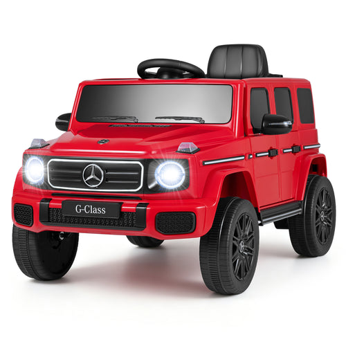 OLAKIDS 24V Licensed Mercedes-Benz G580 Electric Car for Kids 3+ Y