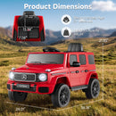 OLAKIDS 24V Licensed Mercedes-Benz G580 Electric Car for Kids 3+ Y
