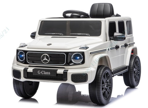 OLAKIDS 24V Licensed Mercedes-Benz G580 Electric Car for Kids 3+ Y