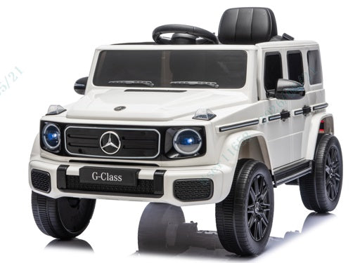 OLAKIDS 24V Licensed Mercedes-Benz G580 Electric Car for Kids 3+ Y
