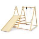 OLAKIDS Indoor Jungle Gym 4 in 1 Foldable Toddler Wooden Montessori Baby Climbing Toys