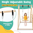 OLAKIDS Indoor Jungle Gym 4 in 1 Foldable Toddler Wooden Montessori Baby Climbing Toys