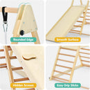 OLAKIDS Indoor Jungle Gym 4 in 1 Foldable Toddler Wooden Montessori Baby Climbing Toys