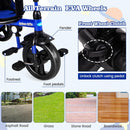 OLAKIDS Kids Tricycle, 6 in 1 Stroll Trike with Adjustable Push Handle Suitable for 10 Months to 5 Years