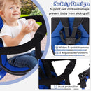 OLAKIDS Kids Tricycle, 6 in 1 Stroll Trike with Adjustable Push Handle Suitable for 10 Months to 5 Years