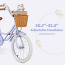 OLAKIDS Kids Bike 12/14/16/18 Inch with Training Wheels & Basket for Ages 3-8  (20 Inch without traninning wheels)