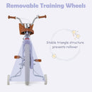 OLAKIDS Kids Bike 12/14/16/18 Inch with Training Wheels & Basket for Ages 3-8  (20 Inch without traninning wheels)