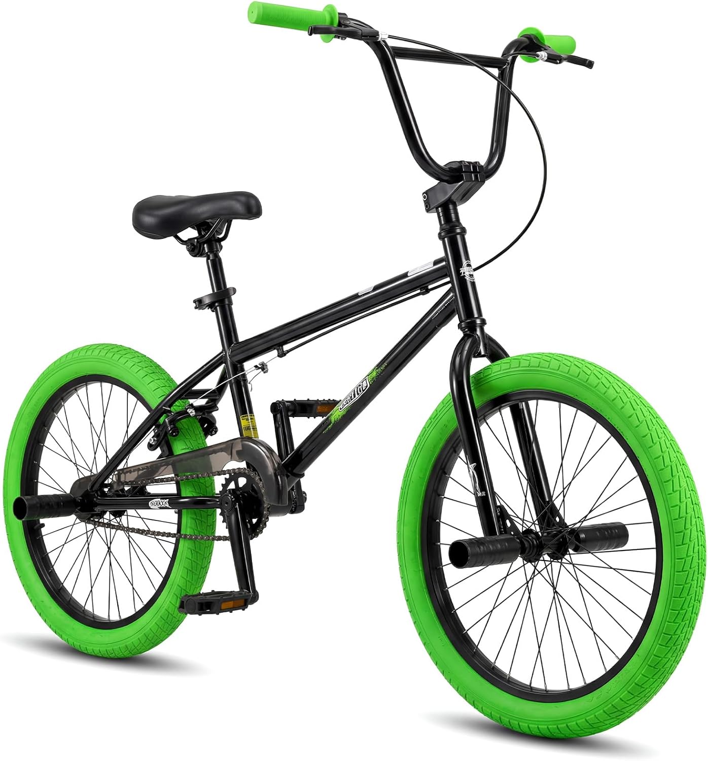 Olakids 20" Kids BMX Bike with 4 Pegs, Adjustable Seat & Steel Frame for Boys & Girls