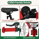 OLAKIDS Christmas Theme Kids Bike 12/14/16/18 Inch with Training Wheels & Music Box