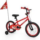 OLAKIDS Christmas Theme Kids Bike 12/14/16/18 Inch with Training Wheels & Music Box