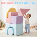 Olakids Toddler Climbing Toys Indoor, 6 PCS Foam Climbing Blocks