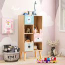 OLAKIDS Kids Bookcase Toy Storage Organizer Wooden Bookshelf for Toddlers Classroom Nursery Playroom