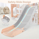 OLAKIDS Toddler Slide and Swing Set, 7 in 1 Kids Indoor Outdoor Playground  Boys Girls Aged 1+