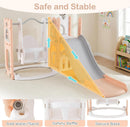 OLAKIDS Toddler Slide and Swing Set, 7 in 1 Kids Indoor Outdoor Playground  Boys Girls Aged 1+