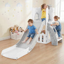 OLAKIDS Toddler Slide, 6 in 1 Kids Indoor Outdoor Playground for Boys Girls Aged 1+