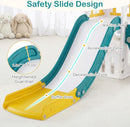 OLAKIDS Toddler Slide, 6 in 1 Kids Indoor Outdoor Playground for Boys Girls Aged 1+