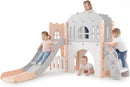 OLAKIDS Toddler Slide, 8 in 1 Kids Indoor Outdoor Playground for Boys Girls Aged 1+