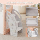 OLAKIDS Toddler Slide, 8 in 1 Kids Indoor Outdoor Playground for Boys Girls Aged 1+