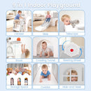 OLAKIDS Toddler Slide, 8 in 1 Kids Indoor Outdoor Playground for Boys Girls Aged 1+