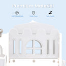 OLAKIDS Toddler Slide, 8 in 1 Kids Indoor Outdoor Playground for Boys Girls Aged 1+